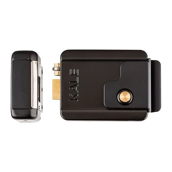 Kale 357 M  52 MM Elktrikli Trajlı Kilit-SİYAH