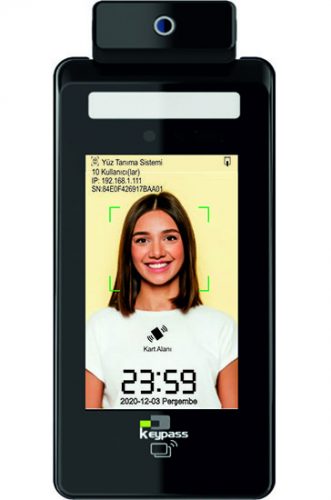 KEYPASS KEYFACE 5 TEMP YÜZ TANIMA TERMİNALİ (!!!! TEKLİF İSTEYİNİZ !!!)